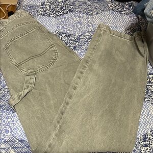 Cotton On Women's Relaxed Green Jeans